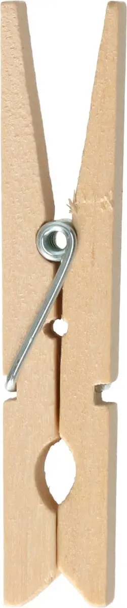 Sorbo Wasknijpers - Hout - 108 stuks (3x36)