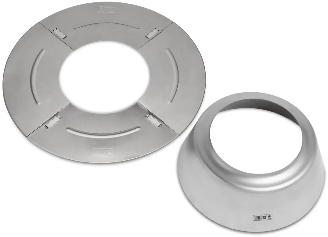 Weber Houtskoolwarmteverdeler - Chroom - afbeelding 6 van 6