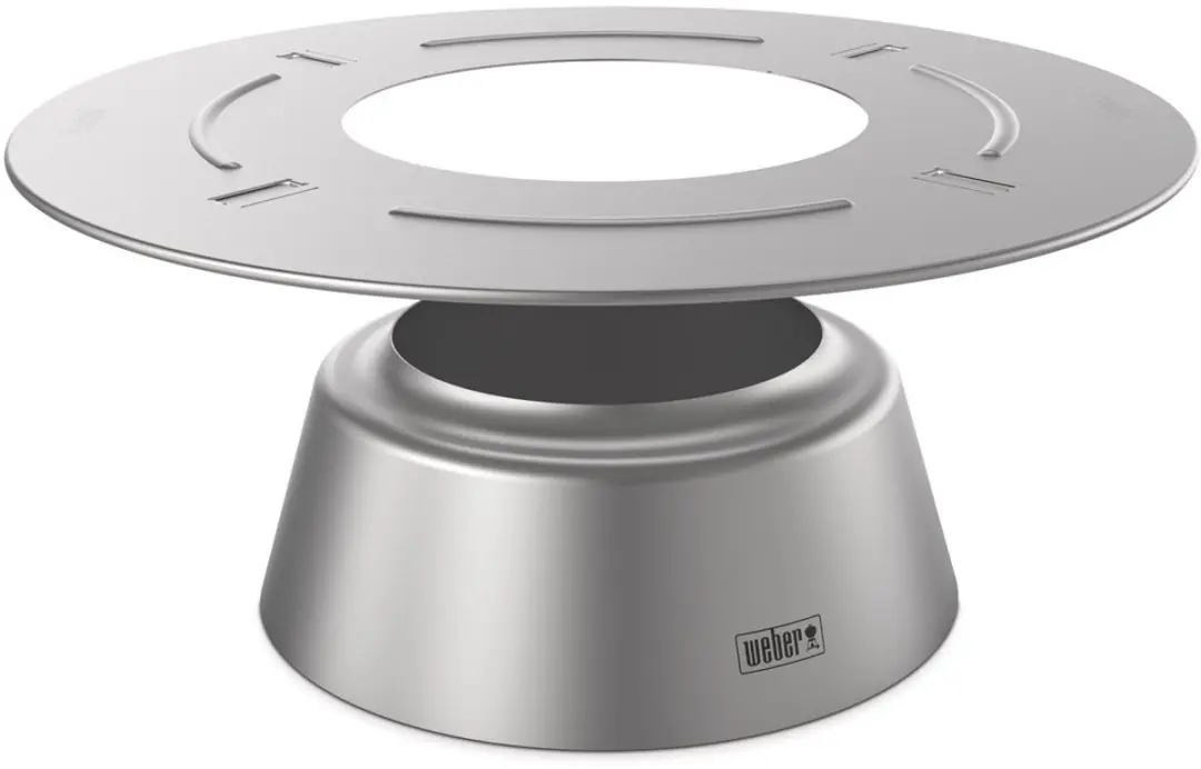 Weber Houtskoolwarmteverdeler - Chroom