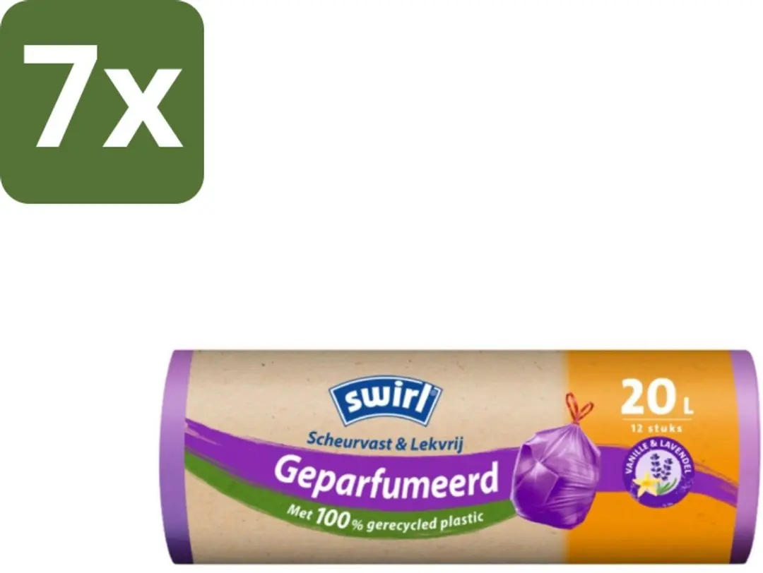 Swirl Pedaalemmerzakken Trekband 20L
