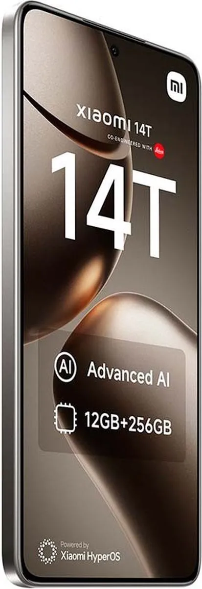 Xiaomi 14T MZB0HUDEU Smartphone - 12/256GB - Grijs