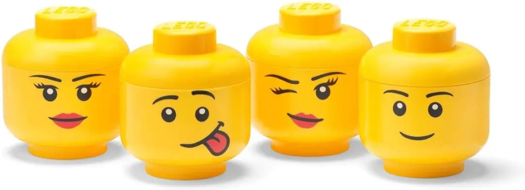 LEGO Opbergbox Mini Set 4 Stuks