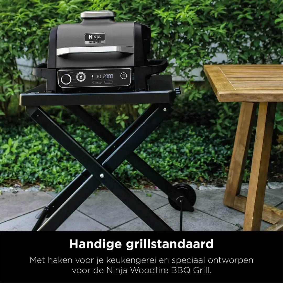 Ninja Woodfire Barbecuerooster XSKGRILLSTDEUK - Zwart
