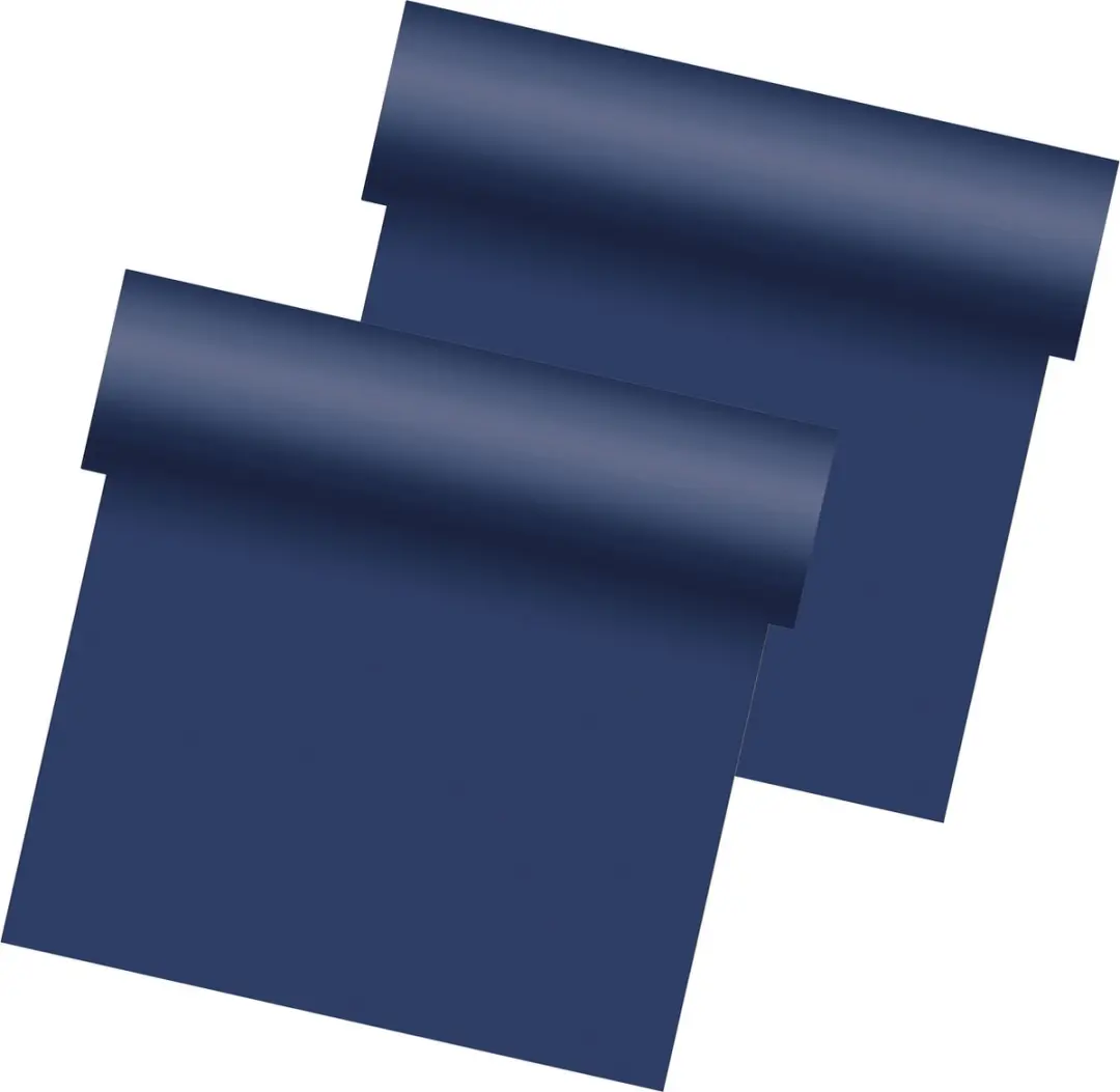 Duni Tafelloper Donkerblauw 480x40cm - 2 Stuks