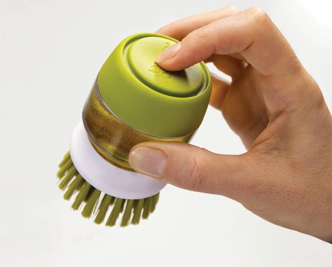Joseph Joseph Palm Scrub Afwasborstel - Grijs