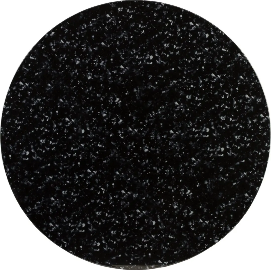 Hendi Plateau Rond 430mm - Melamine Leisteenlook - RVS