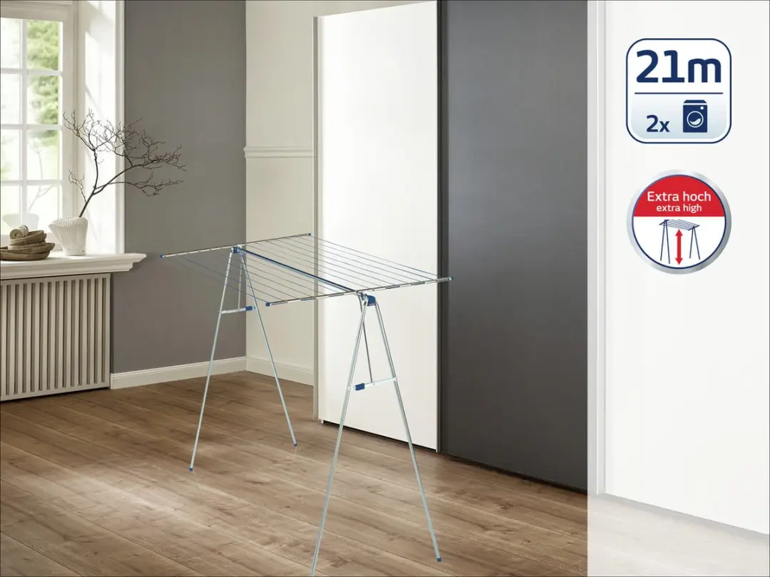 Leifheit Linomaxx 210 Droogrek 21m - Grijs