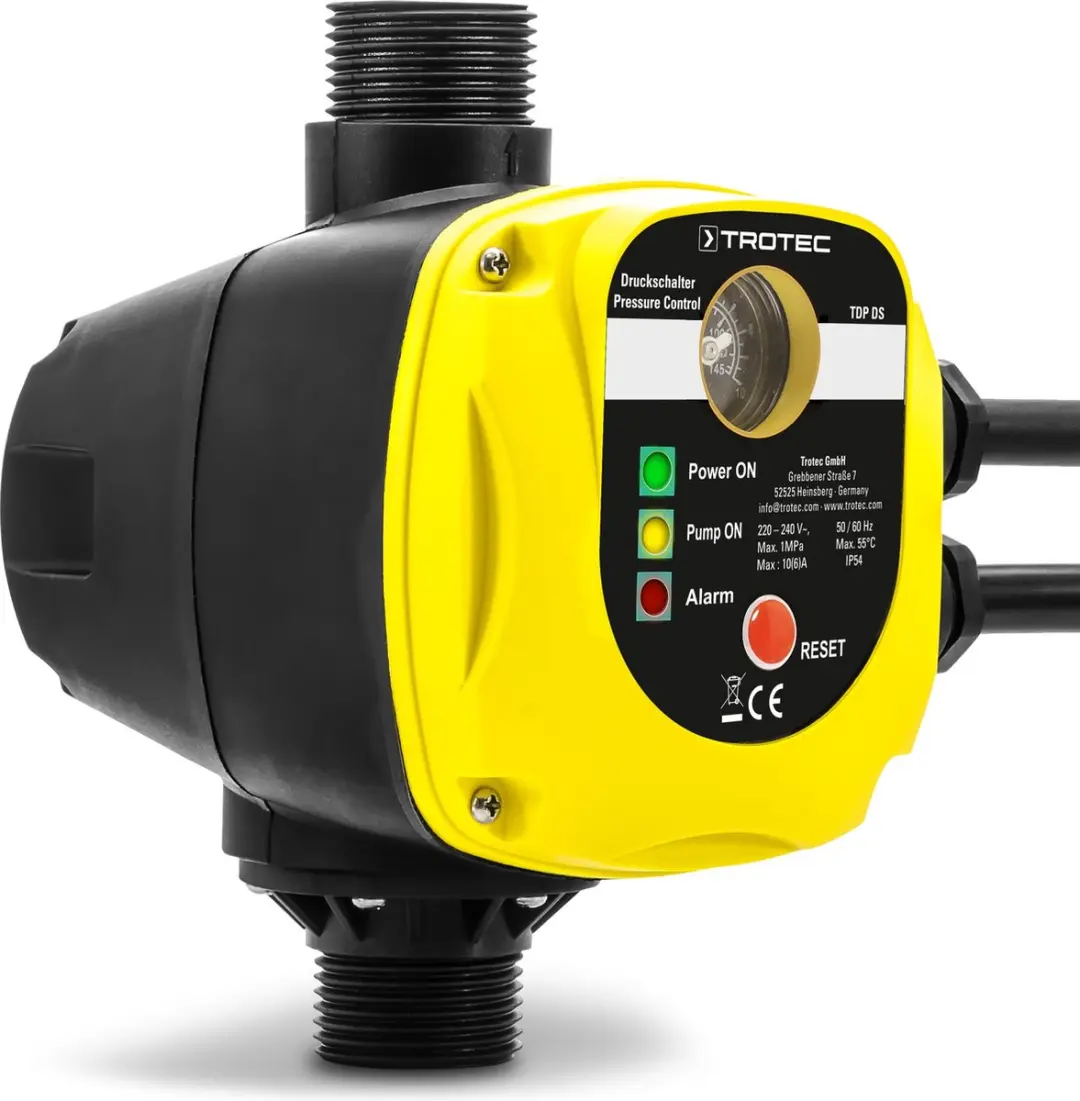 Trotec TDP DS Elektronische Drukschakelaar 1100W