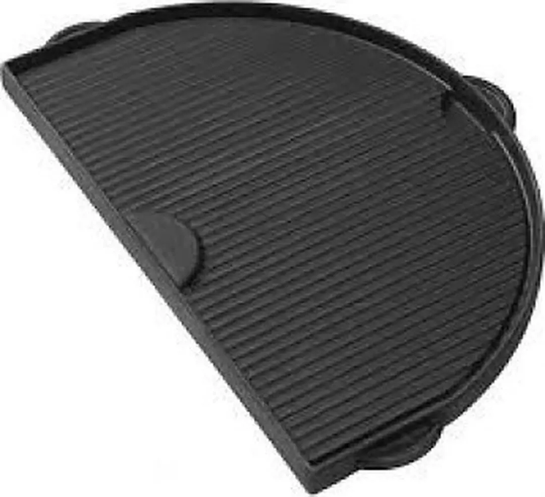 The Bastard Halve Maan BB555 Gietijzeren Grillplaat - 40 cm - Zwart - afbeelding 6 van 6
