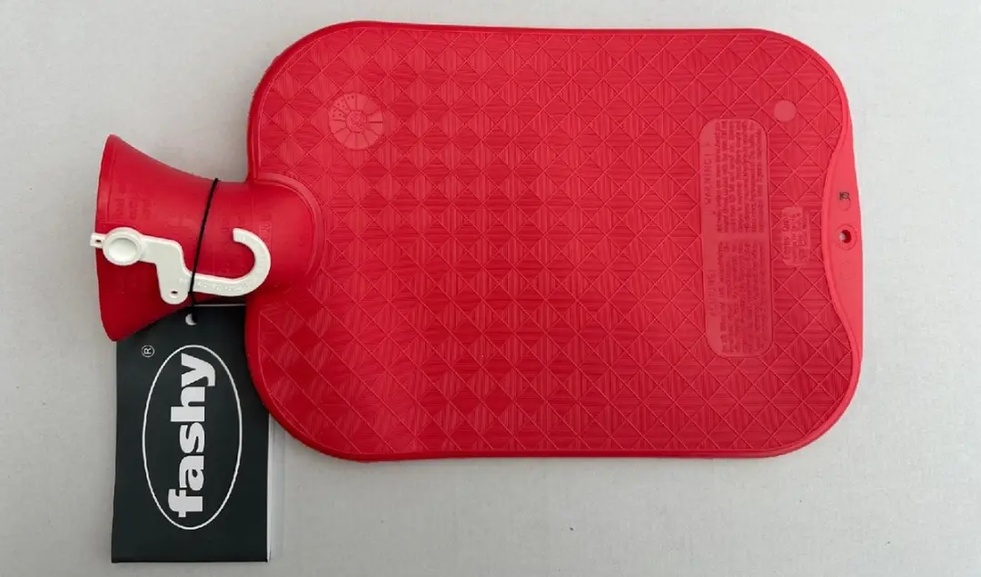 Fashy - Warmtekruik - Enkelzijdig Geribbeld - Rood