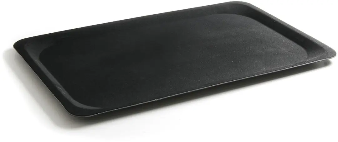 HENDI Rechthoekig Dienblad 325x530mm - Glasvezelversterkt - Zwart