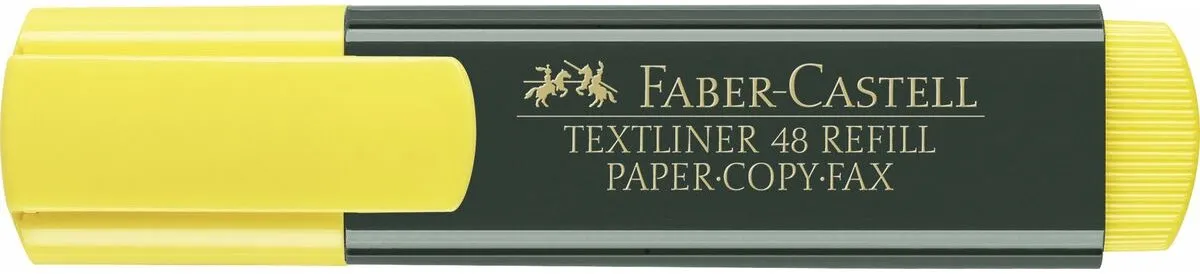 Markering Faber-Castell TEXTLINER 48 Geel (10 Stuks)