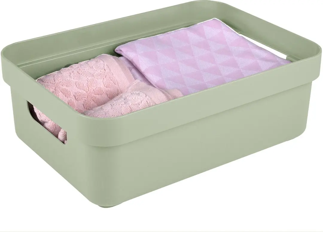 Sunware Sigma Home Opbergbox 9L - Set van 6 Groen