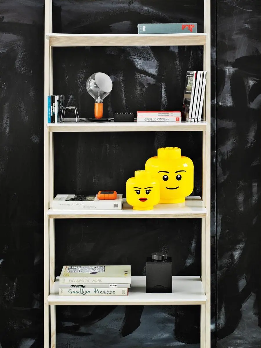 Lego Opbergbox Head S Pumpkin Oranje