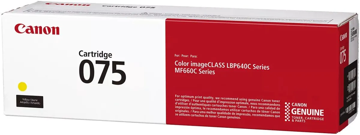 Canon 075 Geel Tonercartridge 1300 Pagina's - 6362C002