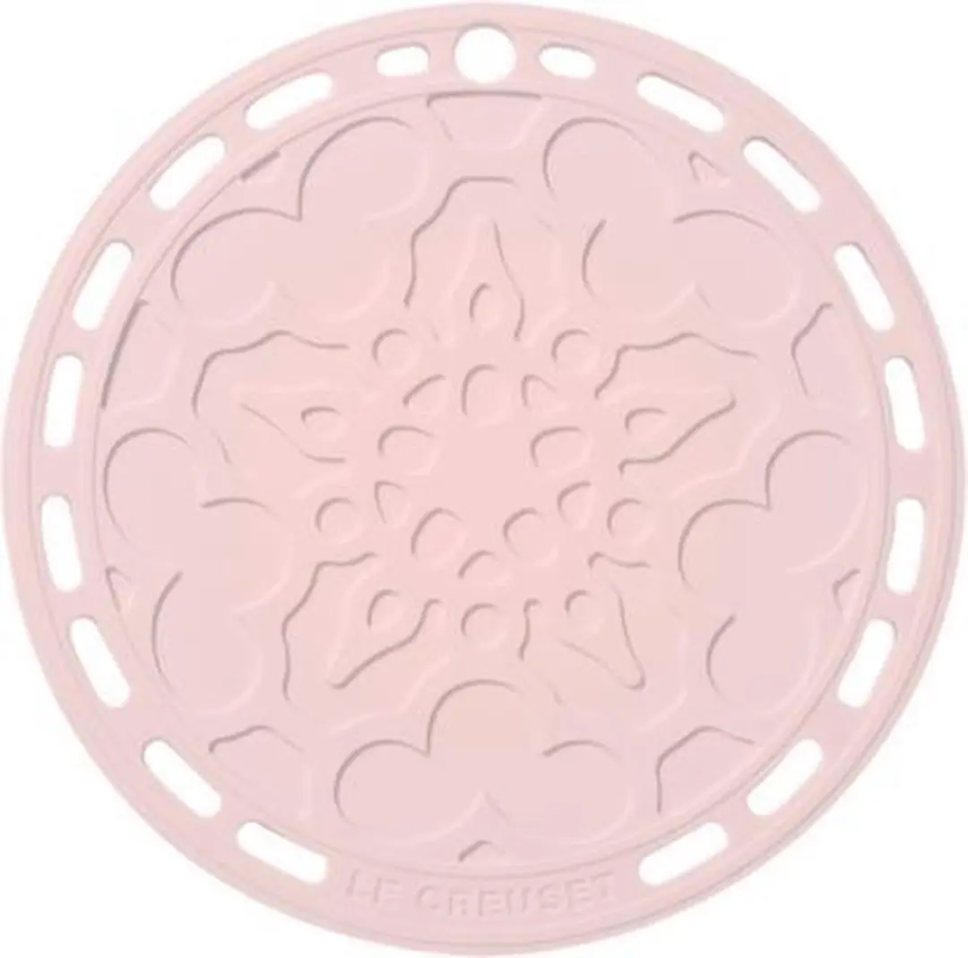 Le Creuset Siliconen Onderzetter 20cm Roze
