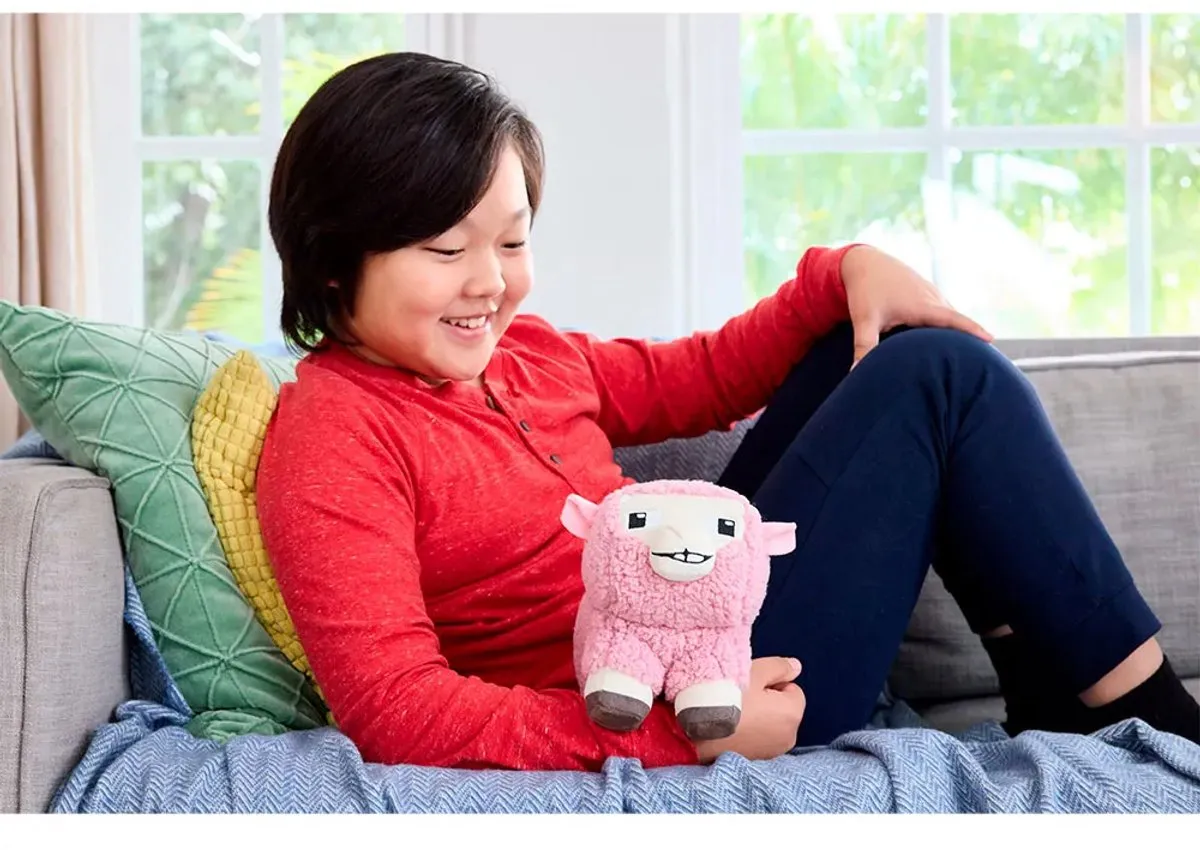 Mattel Minecraft Movie Roze Schapenknuffel 20cm - Multi