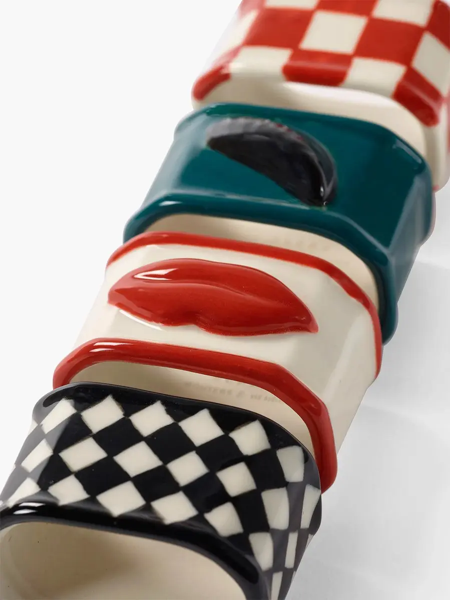 Serax Les Objets Mouleversants Servetringen - 4 Stuks - Multi Color