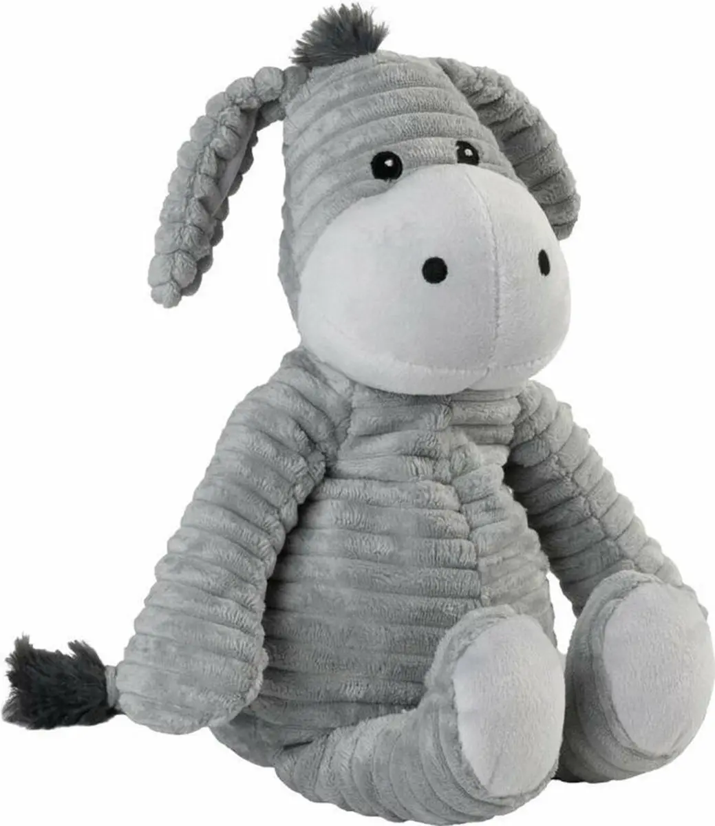 Warmies Ezel Ribstof 21cm Magnetronknuffel