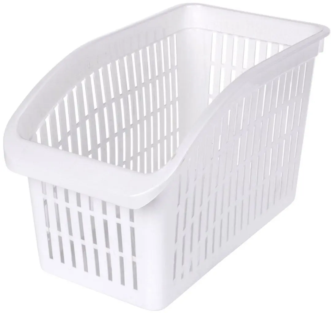 Excellent Houseware Koelkast Opbergmand - Wit - 29x16x17cm