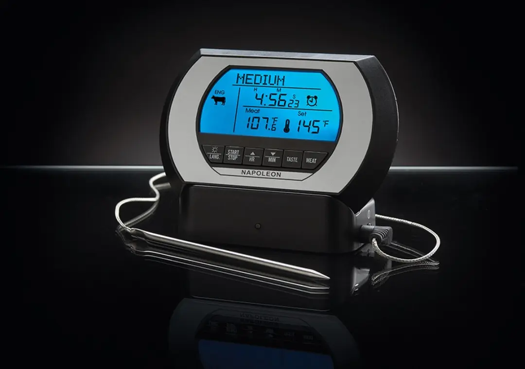 Napoleon PRO Draadloze Digitale Thermometer - Zwart