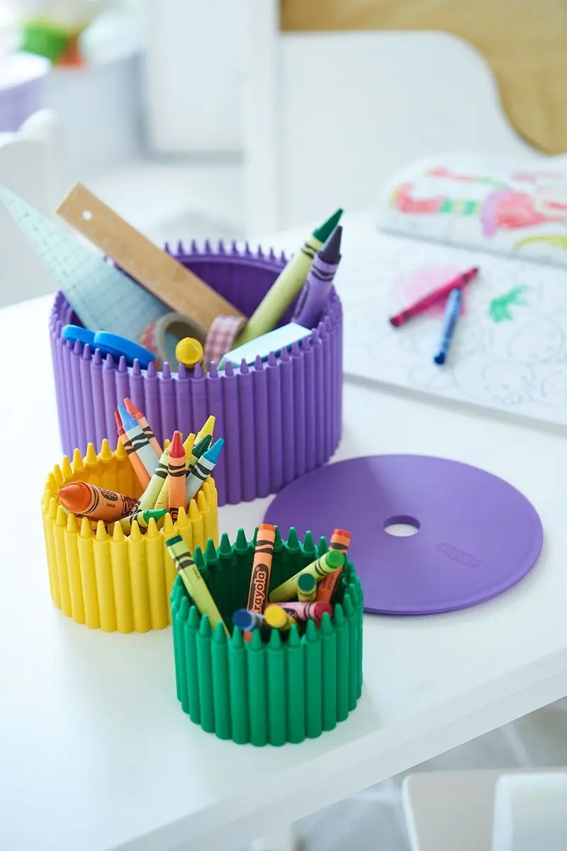 Crayola Bureauorganizer met Deksel - Paars