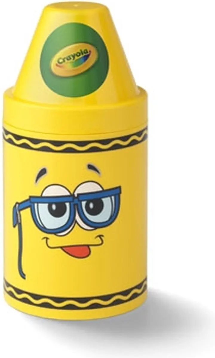 Crayola Krijtvorm Opbergdoos Geel - 4L