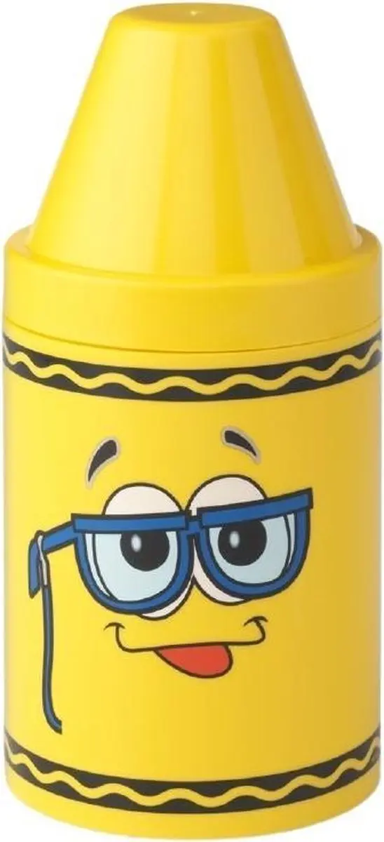 Crayola Krijtvorm Opbergdoos Geel - 4L