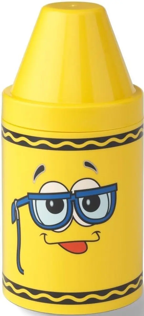 Crayola Krijtvorm Opbergdoos Geel - 4L