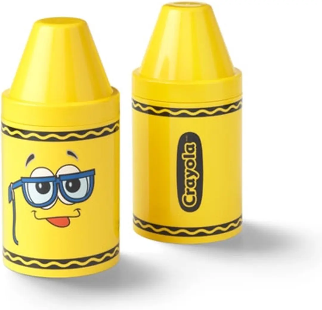 Crayola Krijtvorm Opbergdoos Geel - 4L