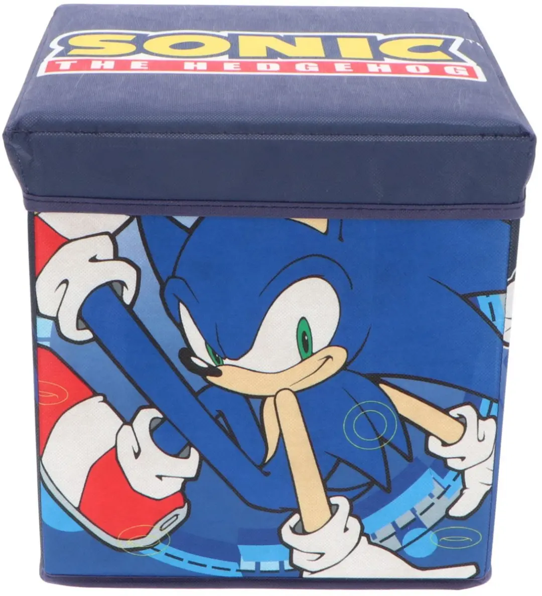 Sonic Opbergdoos - Met deksel - Stoel - Blauw - 30 cm