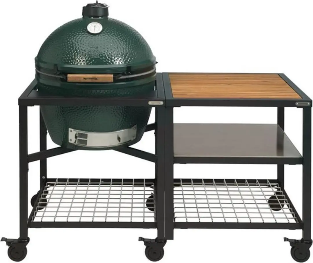 Big Green Egg RVS Grid Insert Expansion Frame