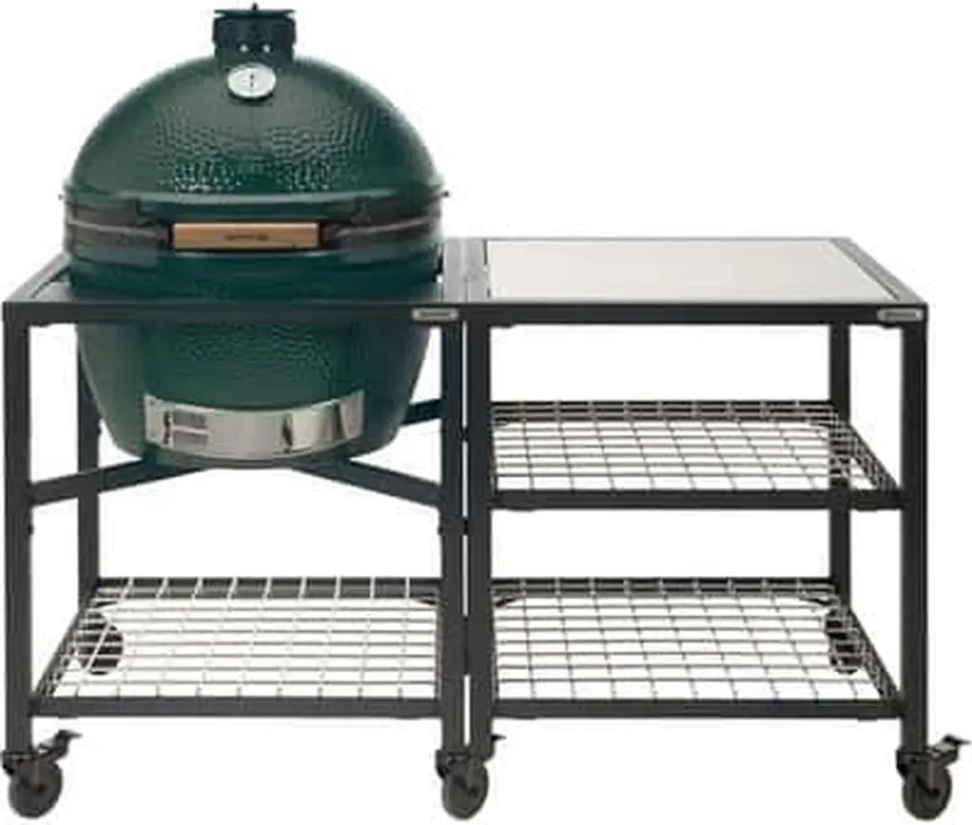 Big Green Egg RVS Grid Insert Expansion Frame