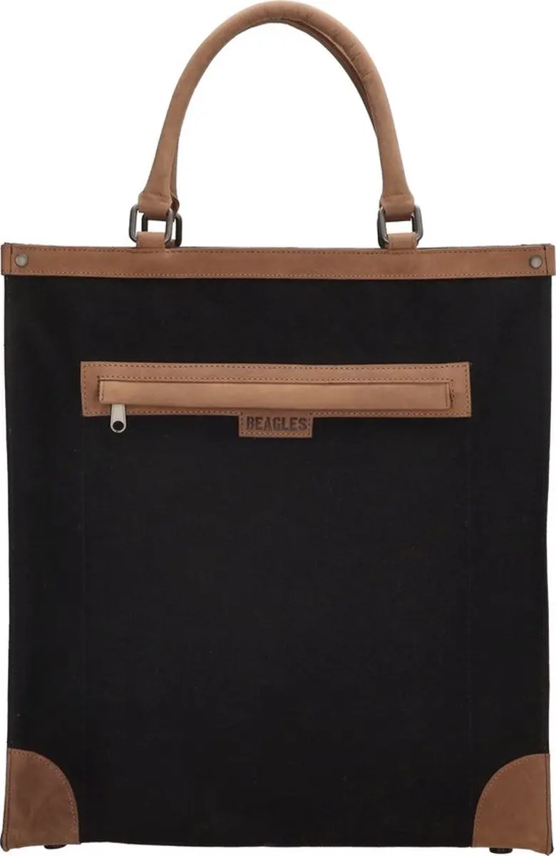 Beagles Shop & Go Boodschappentas - Zwart