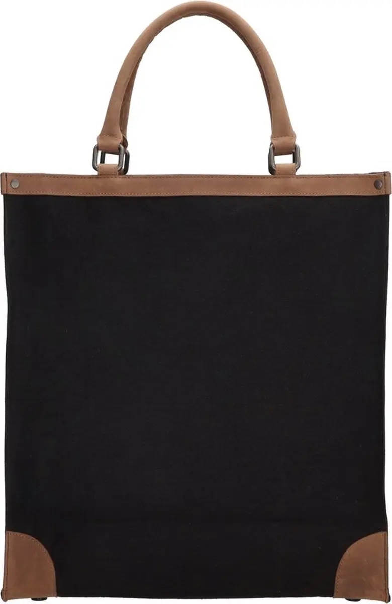 Beagles Shop & Go Boodschappentas - 25.4L - Zwart - afbeelding 6 van 6