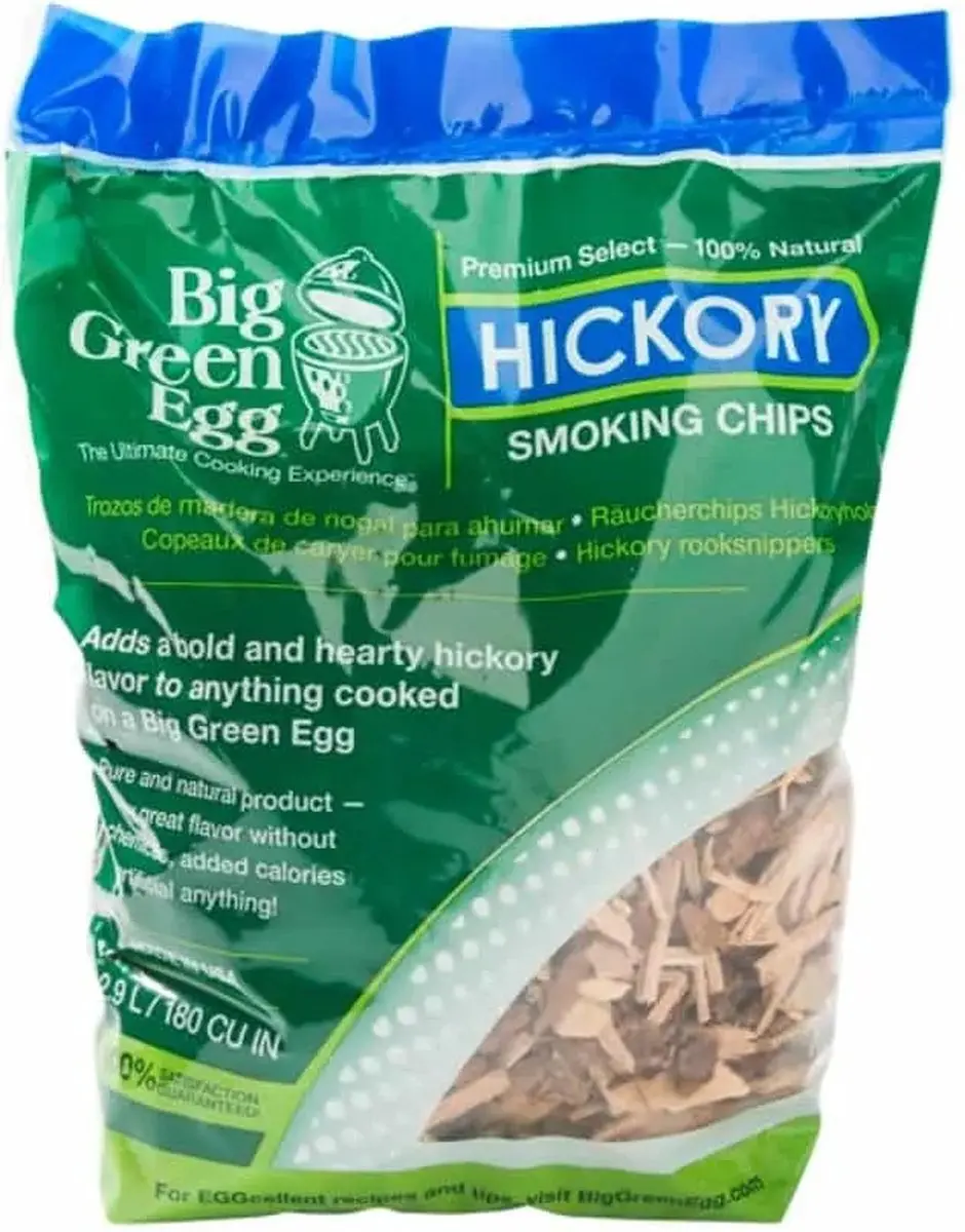 Big Green Egg Rooksnippers Hickory - 1 uur
