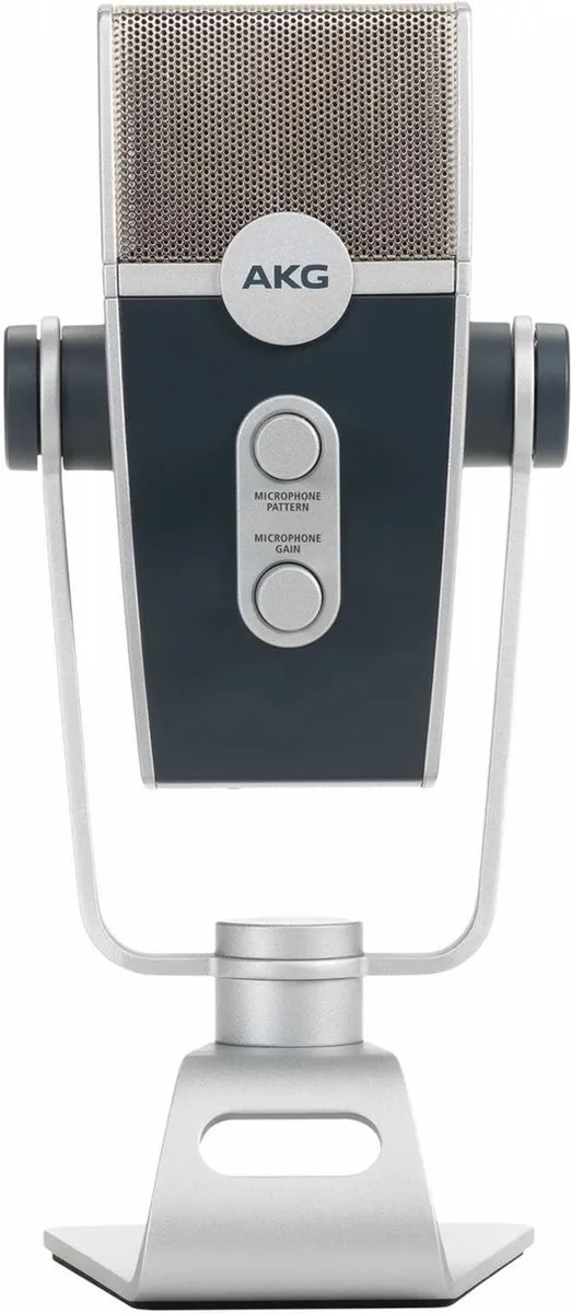AKG Lyra C44-USB Tafelmicrofoon - Grijs/Zilver