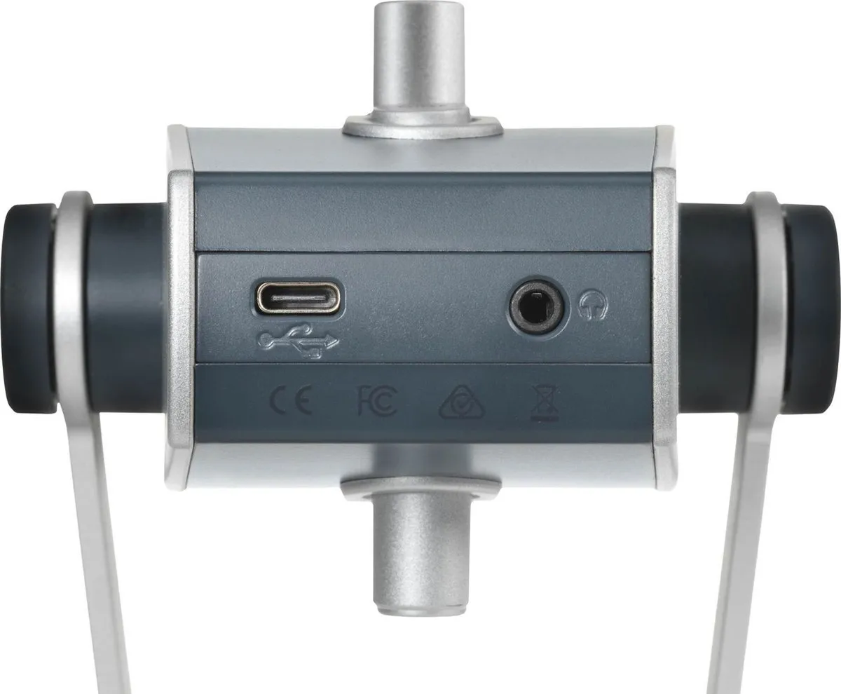 AKG Lyra C44-USB Tafelmicrofoon - Grijs/Zilver