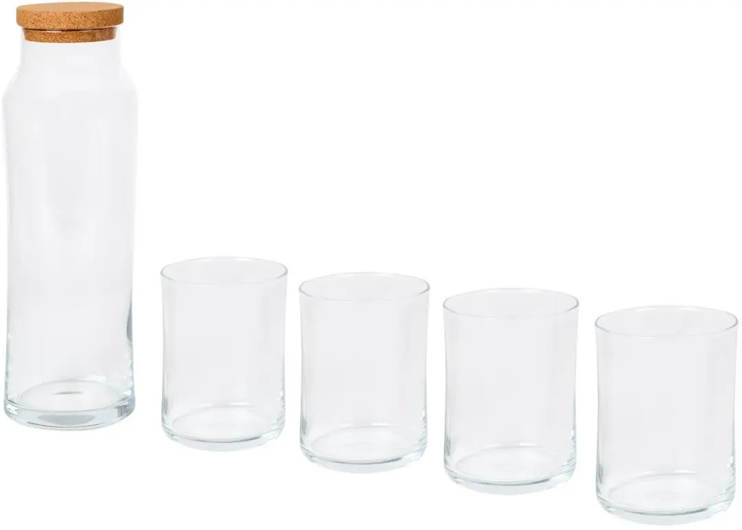 Royal Leerdam Tropic Karafset - 5-delig - 1L + 4x345ml