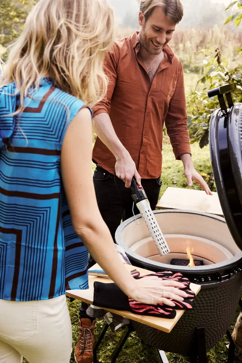 Grill Guru One Minute Lighter Barbecue Aansteker - Zilver
