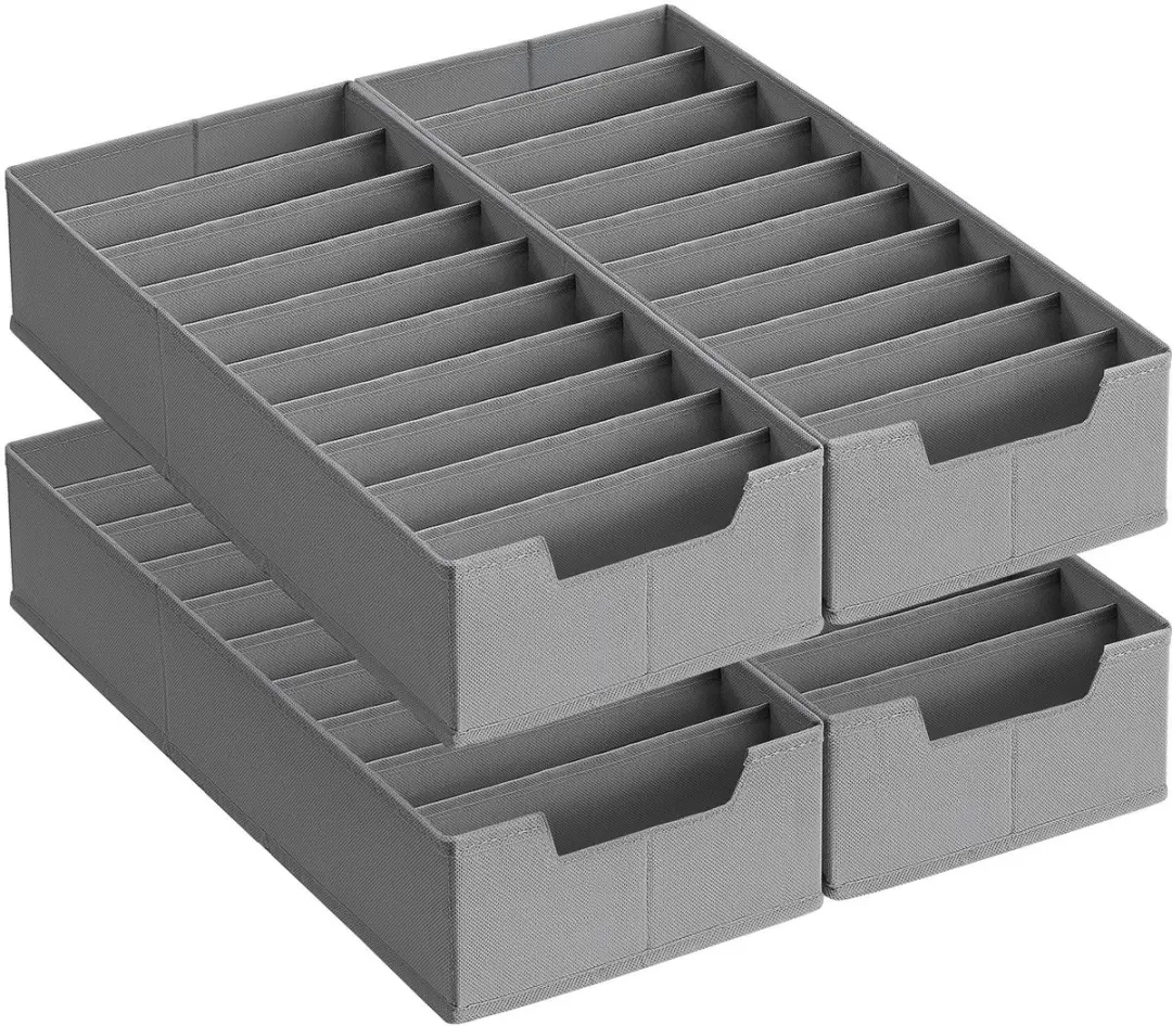 Songmics Ondergoedorganizer Set 4 Stuks