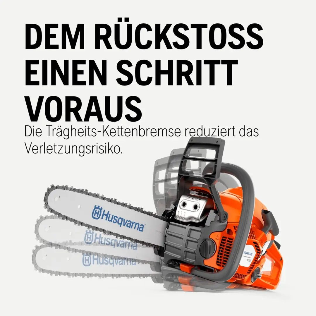 Husqvarna 130 Benzine Kettingzaag 38cc - 35cm Zwaard - afbeelding 6 van 6