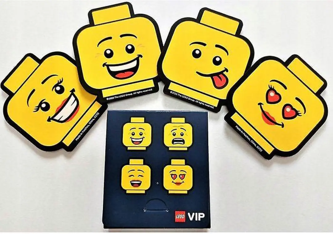 LEGO VIP siliconen onderzetter set - 4 stuks