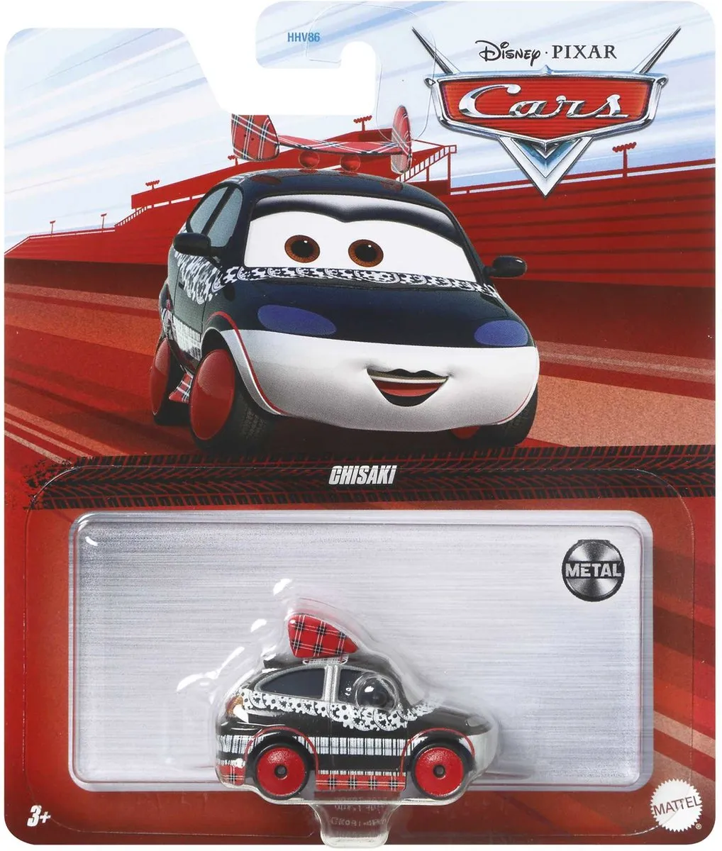 Mattel Disney Pixar Cars Chisaki Auto - Meerkleurig