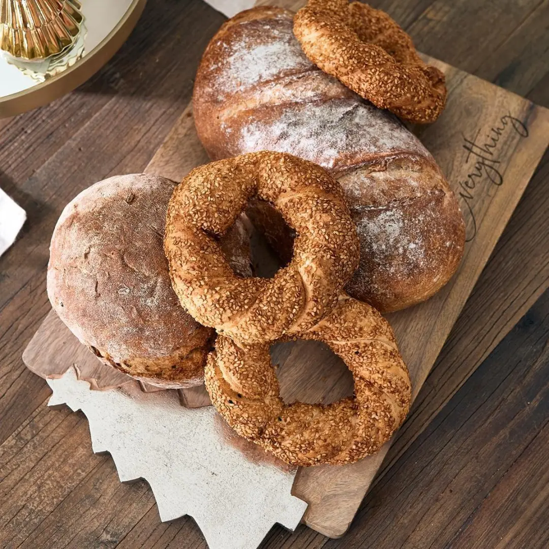 Riviera Maison Snijplank Kerstversiering Merry Everything - Naturel