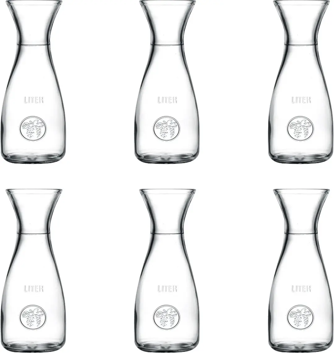 Pasabahce Bacchus Karaf 1,0L - Transparant - afbeelding 2 van 6