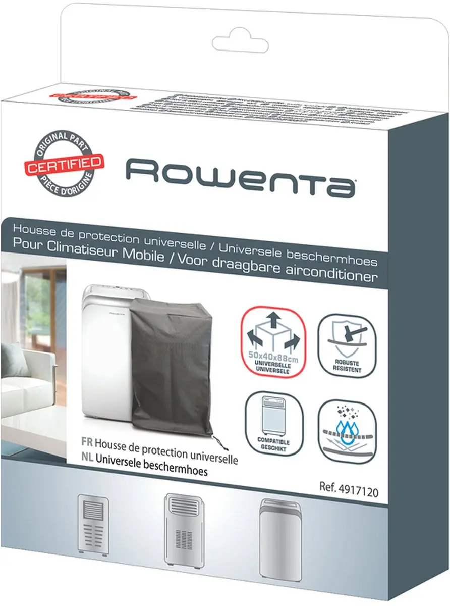 Rowenta Universele Beschermhoes Airco 176L - Grijs