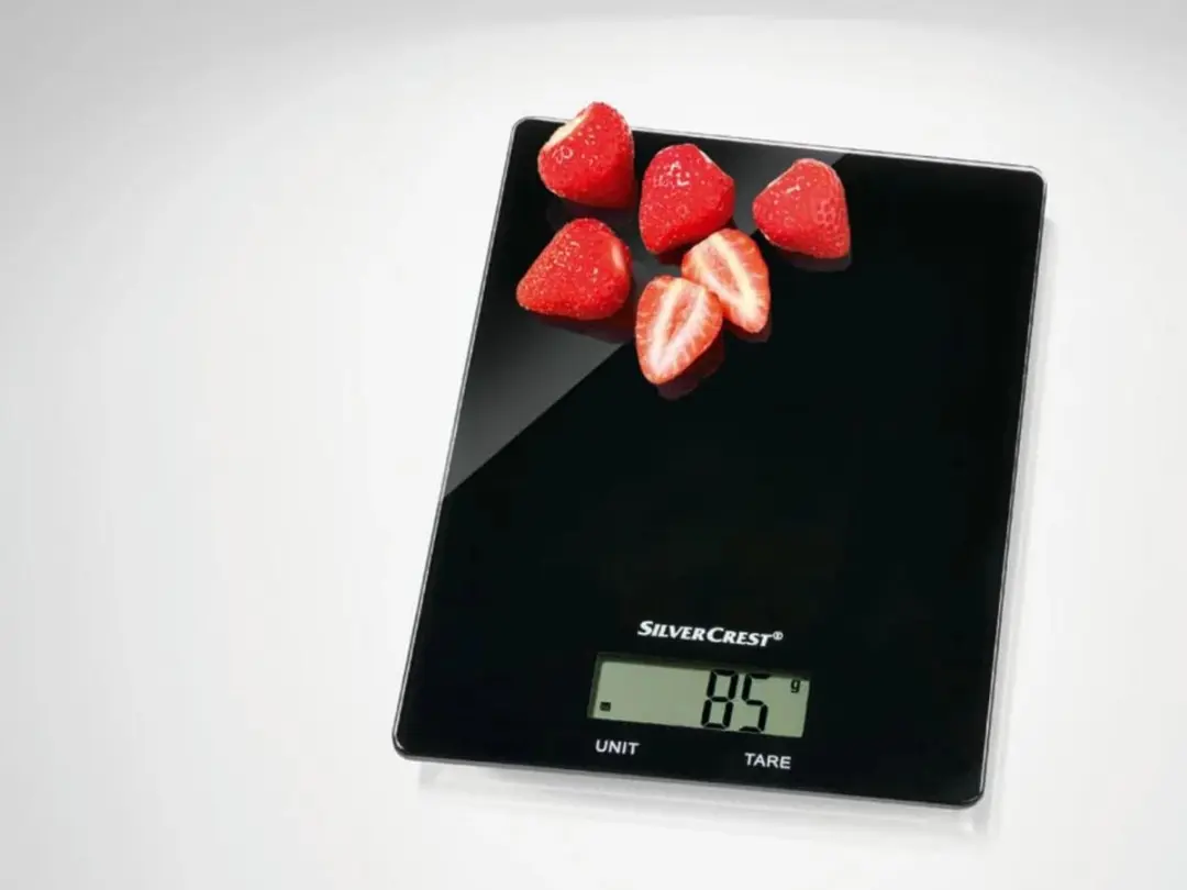 Silvercrest Keukenweegschaal 5kg - Zwart