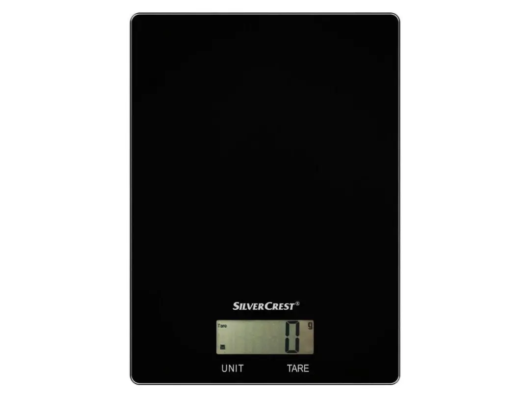 Silvercrest Keukenweegschaal 5kg - Zwart