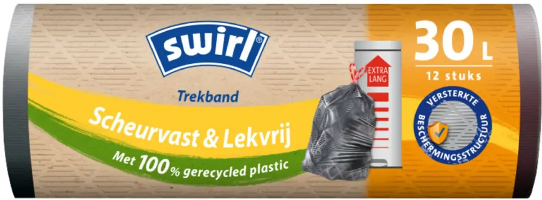 Swirl Afvalzakken 30L - 25 Stuks (12x25)